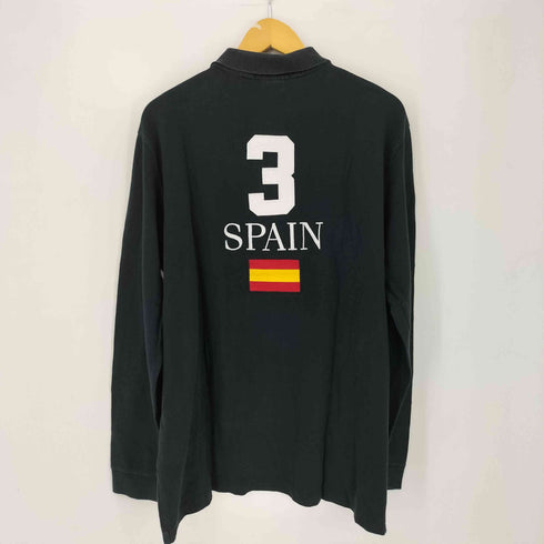 ポロバイラルフローレン Polo by RALPH LAUREN ビックポニー刺繍ラガーシャツ メンズ import:XL