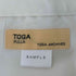 トーガプルラ TOGA PULLA レザー切替ラップスカート レディース