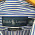 ラルフローレン RALPH LAUREN CLASSIC FIT ポニー刺繍 ストライプ柄 ボタンダウンシャツ メンズ import:XXL
