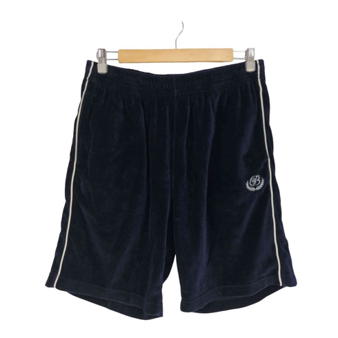 ザブラックアイパッチ THE BLACK EYE PATCH B EMBLEM PIPING VELOUR SHORT ビー エンブレム パイピング ベロア ショート メンズ JPN:L