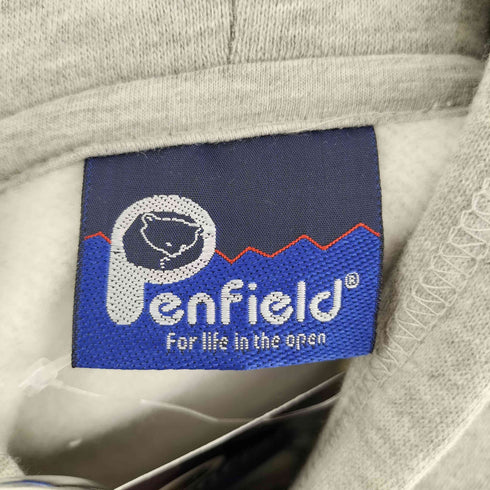ペンフィールド Penfield 別注 カレッジロゴ刺繍 ビッグシルエットスウェットプルパーカー メンズ import:M