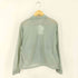 アモーメント amomento SHEER ZIP UP SHIRTS-NYLON-MINT レディース M