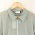 アモーメント amomento SHEER ZIP UP SHIRTS-NYLON-MINT レディース M