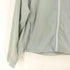 アモーメント amomento SHEER ZIP UP SHIRTS-NYLON-MINT レディース M