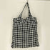 ホリデイ holiday GINGHAM CHECK LINEN TOTE BAG ギンガムチェックリネントートバッグ レディース
