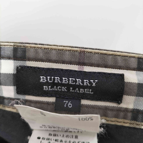 バーバリーブラックレーベル BURBERRY BLACK LABEL 迷彩カーゴハーフパンツ メンズ 76