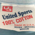 ユナイテッドスポーツ UNITED SPORTS 90S USA製 プリント S/S クルーネックTシャツ メンズ import:M