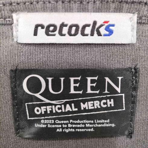 QUEEN×retock's ライブツアーS/S クルーネックTシャツ メンズ import:L