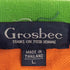 Grosbec パターン切替 刺繍デザイン 鹿の子ポロシャツ メンズ import:L