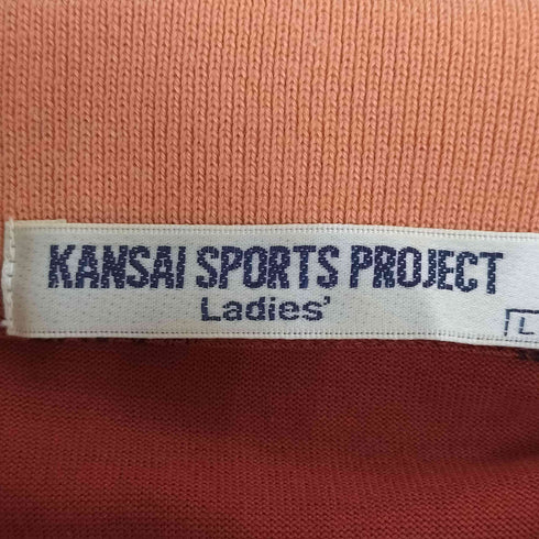 カンサイ KANSAI SPORTS PROJECT パターン切替 シングルステッチ コットンポロシャツ メンズ JPN:L