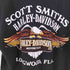 ハーレーダビッドソン HARLEY-DAVIDSON USA製 FRUIT OF THE LOOMボディ 1989コピーライト R.K.STRATMAN INC. 両面プリントTシャツ メンズ import:M