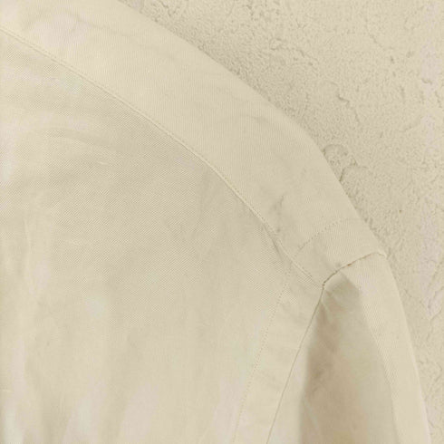 ポロバイラルフローレン Polo by RALPH LAUREN CALDWELL 裾ポニー シルクリネン オープンカラーシャツ メンズ import:L
