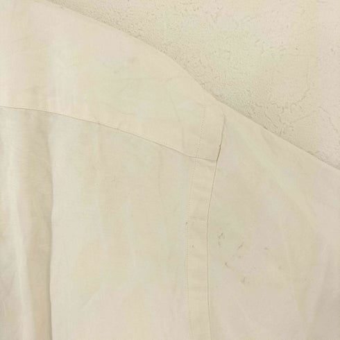 ポロバイラルフローレン Polo by RALPH LAUREN CALDWELL 裾ポニー シルクリネン オープンカラーシャツ メンズ import:L