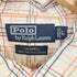 ポロバイラルフローレン Polo by RALPH LAUREN CALDWELL TWO-PLY COTTON ポニー刺繍 チェック オープンカラーシャツ メンズ import:L