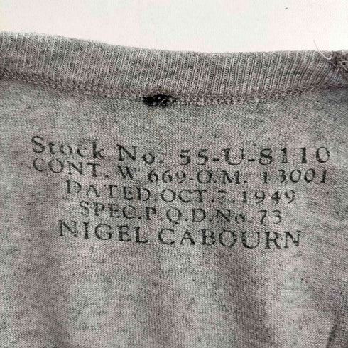 ナイジェルケーボン NIGEL CABOURN ポケット Tシャツ メンズ