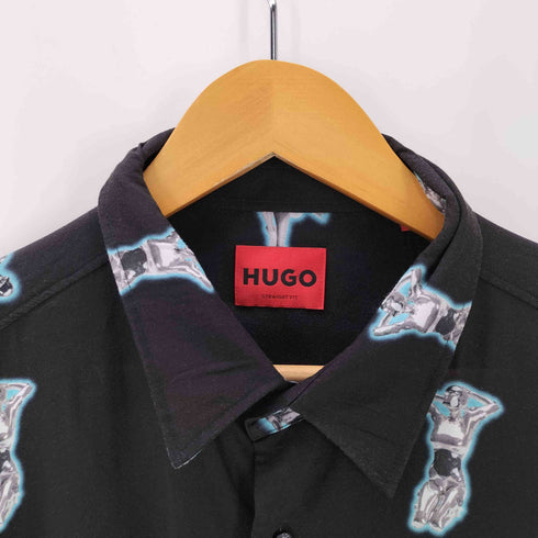 ヒューゴボス HUGO BOSS 総柄 アロハシャツ メンズ JPN:XL