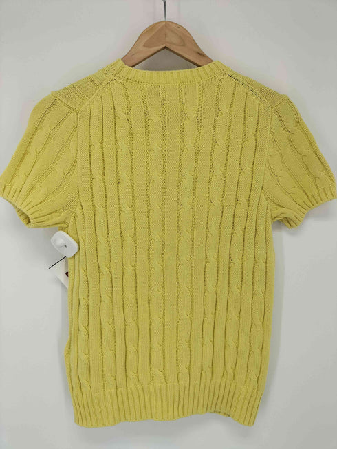 ポロラルフローレン POLO RALPH LAUREN ショートスリーブケーブルニット レディース import:M
