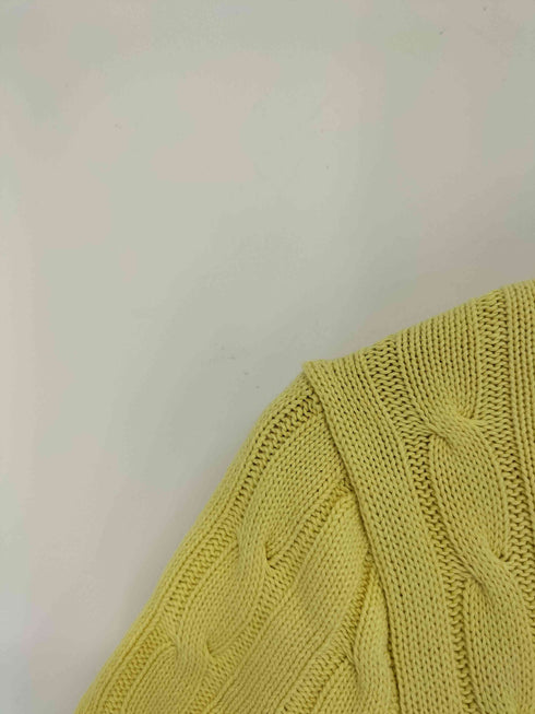 ポロラルフローレン POLO RALPH LAUREN ショートスリーブケーブルニット レディース import:M