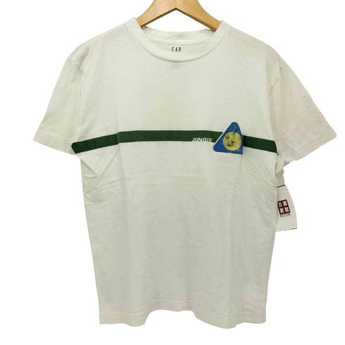 ギャップ Gap 90-00S レンチキュラー印刷 プリント クルーネック S/S Tシャツ メンズ L/G