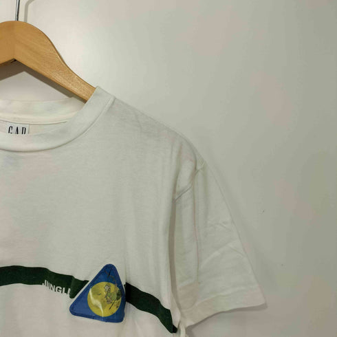 ギャップ Gap 90-00S レンチキュラー印刷 プリント クルーネック S/S Tシャツ メンズ L/G
