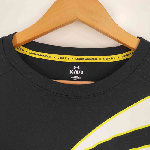 アンダーアーマー UNDER ARMOUR CURRY TECH LS T-SHIRTS カリー テック ロングスリーブ Tシャツ メンズ import:L