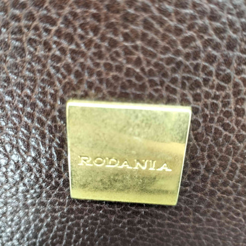ロダニア RODANIA フロントロゴレザートートバッグ レディース