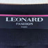 レオナール LEONARD 総柄 ロゴボタン カーディガン レディース LL
