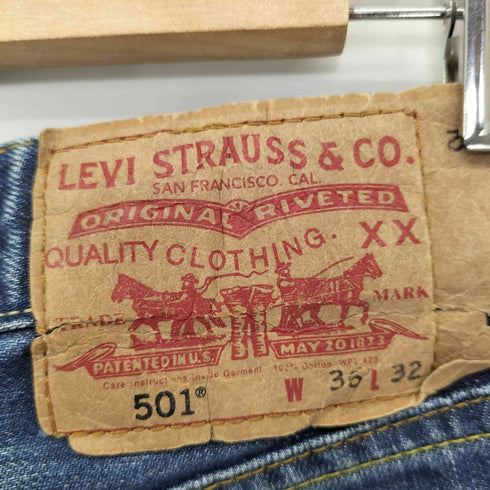 リーバイス Levis 00S 501 ボタンフライデニムパンツ ボタン裏273刻印 メンズ 36×32
