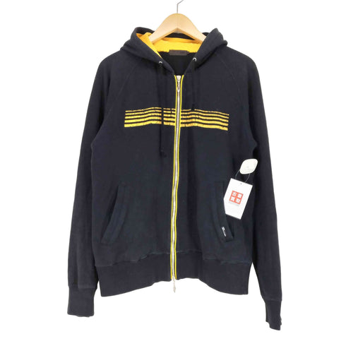 コムサデモードメン COMME CA DU MODE MEN 00s 両面プリントジップパーカー Y2K メンズ JPN:M