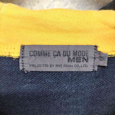 コムサデモードメン COMME CA DU MODE MEN 00s 両面プリントジップパーカー Y2K メンズ JPN:M