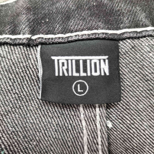 TRILLION ストレートデニムパンツ メンズ
