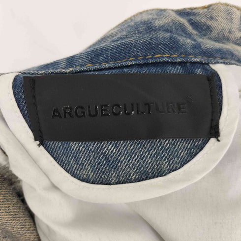 ARGUECULTURE ダメージフレアデニムパンツ メンズ XL