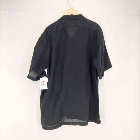 ポロバイラルフローレン Polo by RALPH LAUREN 90s CLAYTON リネン混 開襟S/S シャツ メンズ JPN:L