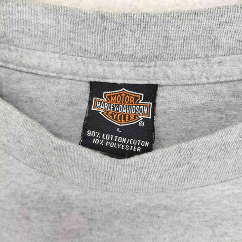 ハーレーダビッドソン HARLEY-DAVIDSON 星条旗スタープリントクルーネックTシャツ メンズ JPN:L