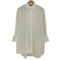 ザラ ZARA エクストラ ロング ナイロンシャツ レディース import:XS