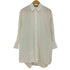ザラ ZARA エクストラ ロング ナイロンシャツ レディース import:XS