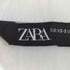 ザラ ZARA エクストラ ロング ナイロンシャツ レディース import:XS