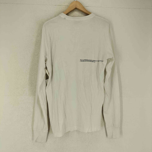 ディーゼル DIESEL 両面プリントクルーネック LS TEE メンズ JPN:XS