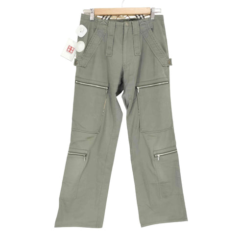 バーバリーブラックレーベル BURBERRY BLACK LABEL テックワイドパンツ メンズ W73