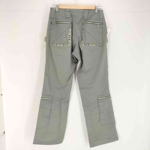 バーバリーブラックレーベル BURBERRY BLACK LABEL テックワイドパンツ メンズ W73