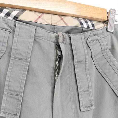 バーバリーブラックレーベル BURBERRY BLACK LABEL テックワイドパンツ メンズ W73