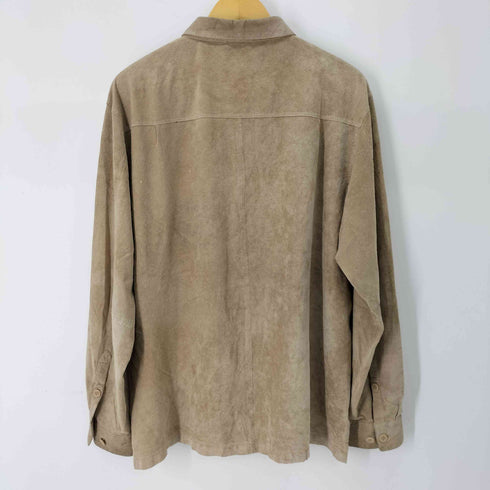 L/S スウェードシャツ メンズ