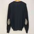 メゾンマルジェラ Maison Margiela イタリア製 14 スウェードエルボーパッチ コットン ニット メンズ import:M