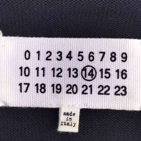メゾンマルジェラ Maison Margiela イタリア製 14 スウェードエルボーパッチ コットン ニット メンズ import:M
