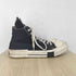 ダークシャドウバイリックオウエンス DRKSHDW by Rick Owens CT70 TURBODRK HI BLACK メンズ JPN:26.5