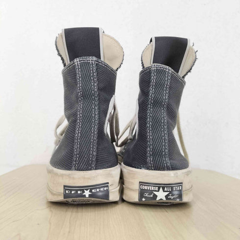 ダークシャドウバイリックオウエンス DRKSHDW by Rick Owens CT70 TURBODRK HI BLACK メンズ JPN:26.5