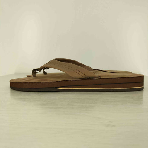 RAINBOW SANDALS ダブル ミッドソール クラシック レザー トング ビーチサンダル メンズ