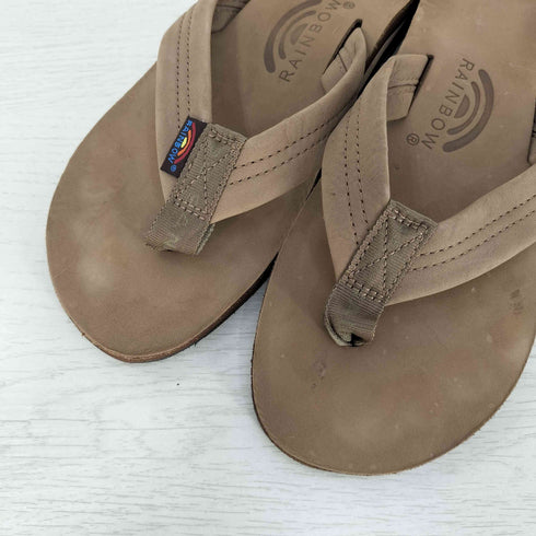 RAINBOW SANDALS ダブル ミッドソール クラシック レザー トング ビーチサンダル メンズ