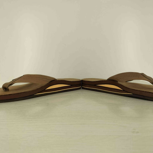 RAINBOW SANDALS ダブル ミッドソール クラシック レザー トング ビーチサンダル メンズ
