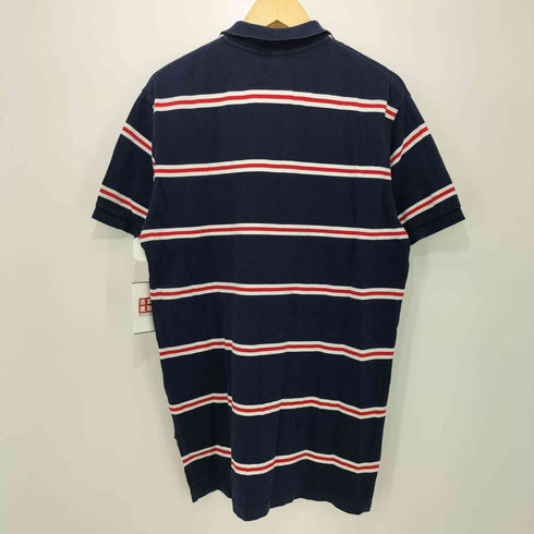 ポロバイラルフローレン Polo by RALPH LAUREN ワンポイント刺繍鹿の子ポロシャツ メンズ L